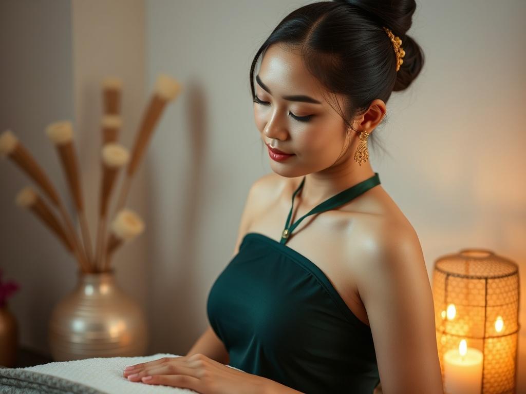 thai massage woman. Image Ideas and Visual Styling